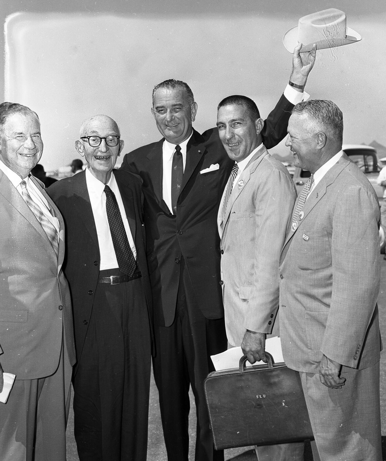 Kennedy-Johnson presidential campaign in 1960